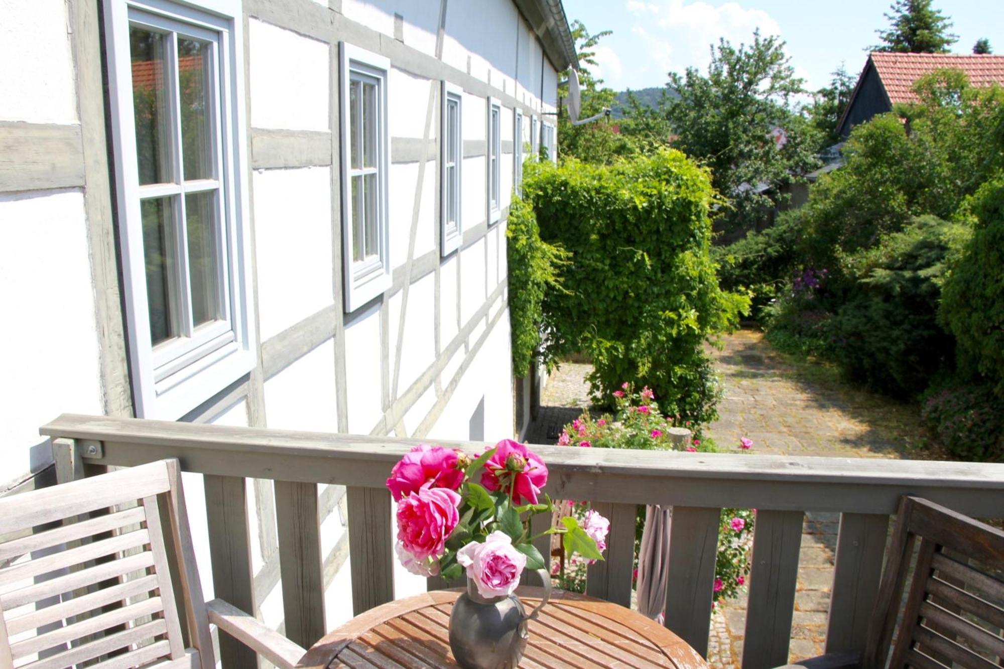 Apartmenthaus Brunnenhof Papstdorf Exteriér fotografie