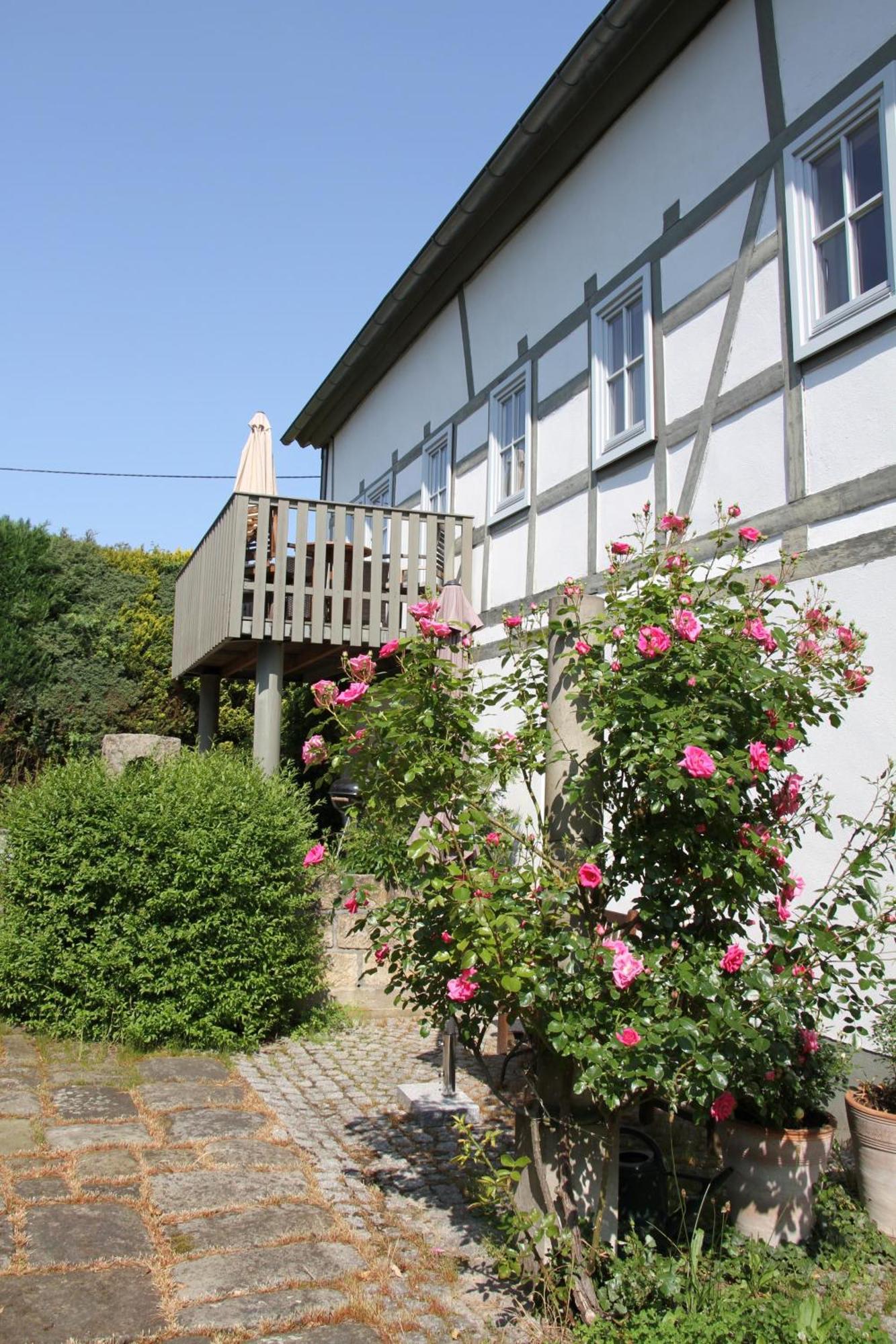 Apartmenthaus Brunnenhof Papstdorf Exteriér fotografie